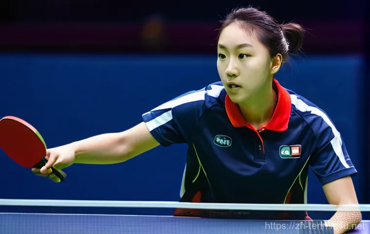 탁구 라켓 선택 방법 - **Prompt Title: Pure Wood Blade Player: The Art of Spin and Control**
    **Image Prompt:** A young ...