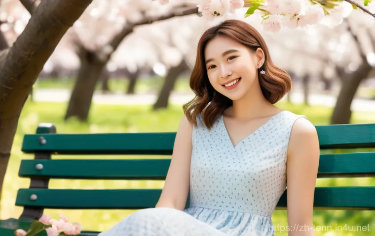 테니스 코트 이용 요금 - A joyful young woman, approximately 20-25 years old, with shoulder-length wavy brown hair, wearing a...